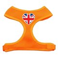 Unconditional Love Heart Flag UK Screen Print Soft Mesh Harness Orange Medium UN760967